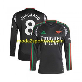 Koszulka Arsenal Martin Odegaard 8 Wyjazdowe Stroje Piłkarskie 2024/25 Długi Rękaw